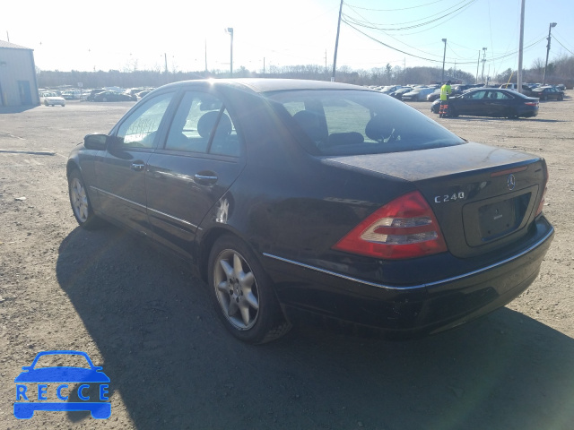 2003 MERCEDES-BENZ C CLASS WDBRF61J13E013720 зображення 2