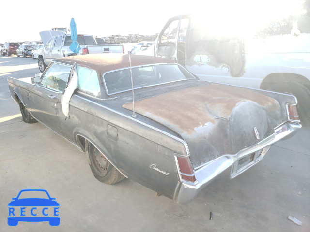 1968 LINCOLN CONTINENTL 9Y89A824121 Bild 2