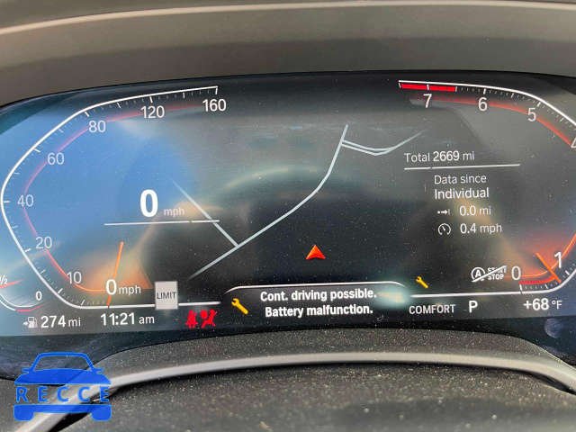 2020 BMW X7 XDRIVE4 5UXCW2C09L9B11411 image 7