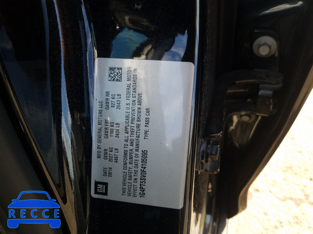 2015 BUICK VERANO PRE 1G4PT5SV0F4105095 image 9