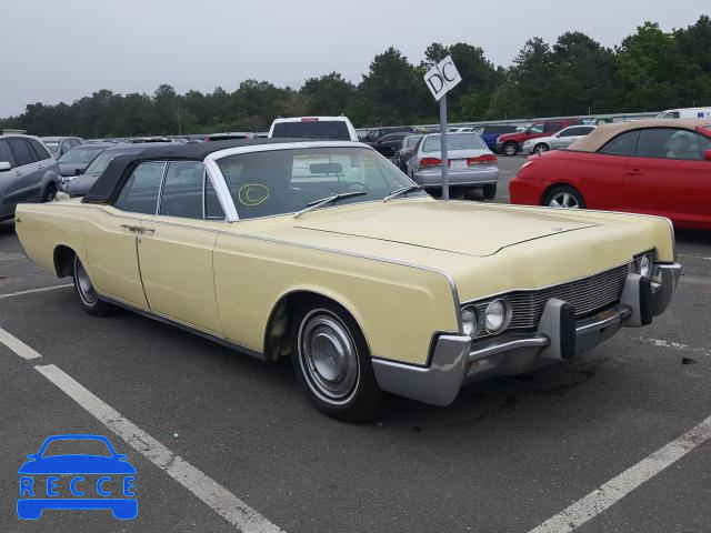 1967 LINCOLN CONTINENTL 7Y86G827543 image 0