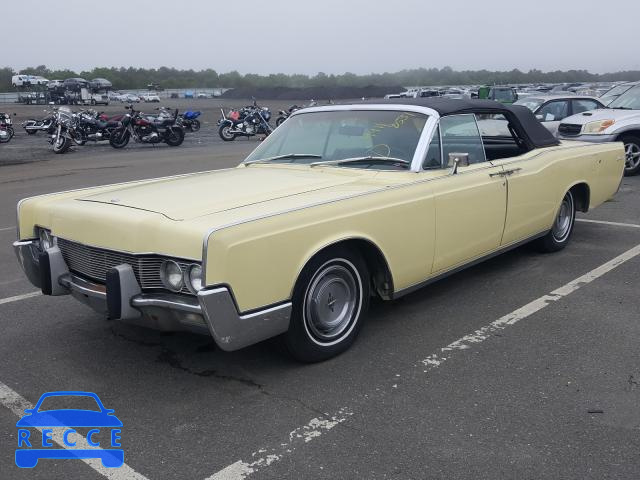 1967 LINCOLN CONTINENTL 7Y86G827543 image 1