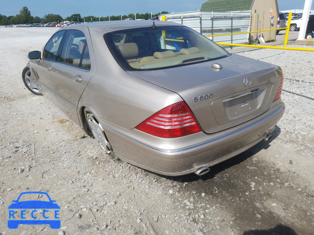 2004 MERCEDES-BENZ S 600 WDBNG76J14A386842 image 2