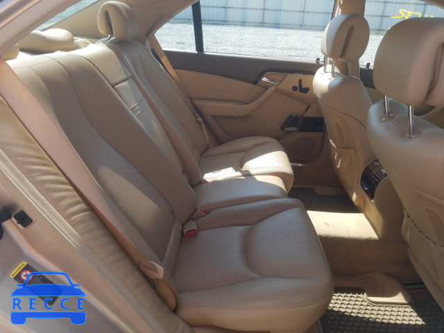 2004 MERCEDES-BENZ S 600 WDBNG76J14A386842 image 5