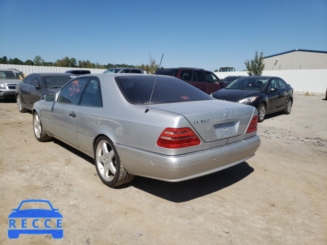 1999 MERCEDES-BENZ CL 500 WDBGA70G3XA426348 зображення 2