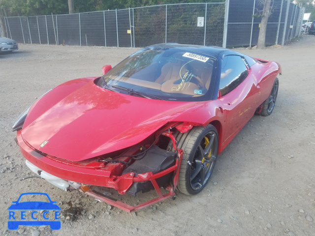 2015 FERRARI 458 SPIDER ZFF68NHA7F0207234 Bild 1