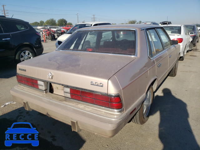 1988 DODGE 600 1B3BE36K1JC198920 image 3