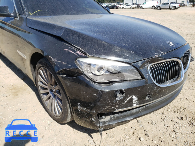 2011 BMW 750 I WBAKA8C58BCY36858 зображення 8