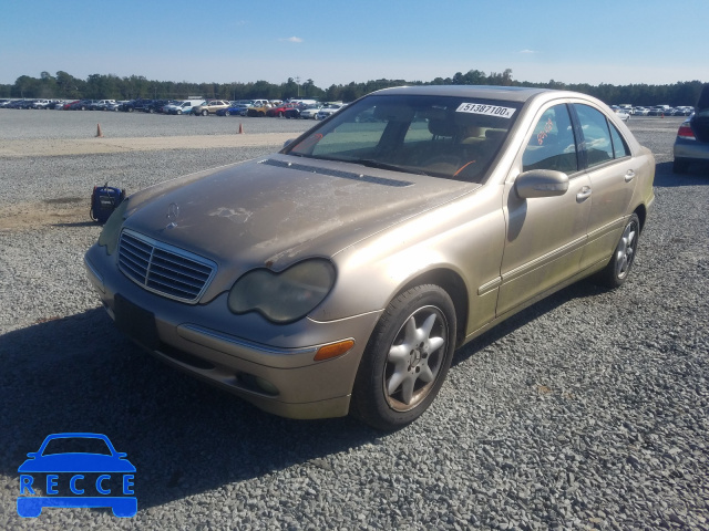 2003 MERCEDES-BENZ C CLASS WDBRF61J23F307329 image 1