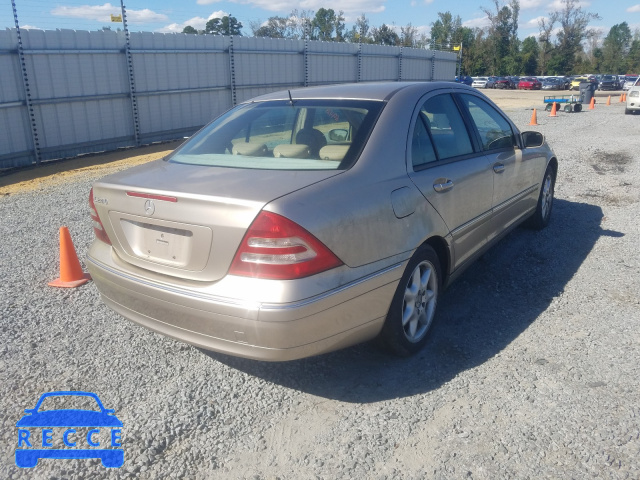 2003 MERCEDES-BENZ C CLASS WDBRF61J23F307329 image 3