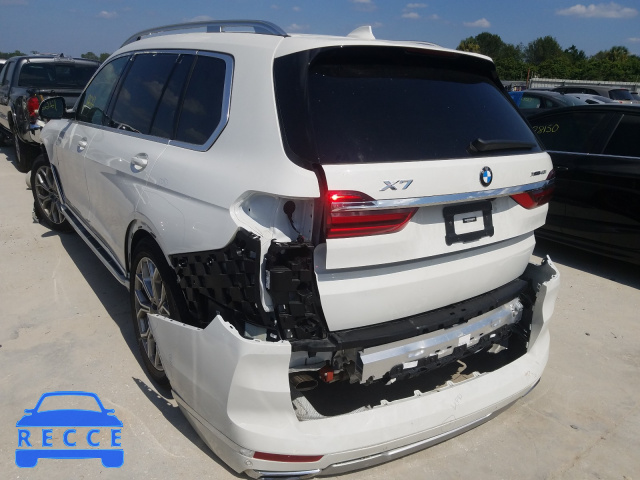 2020 BMW X7 XDRIVE4 5UXCW2C01L9B40563 зображення 2