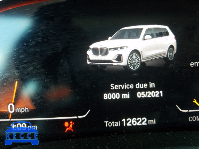 2020 BMW X7 XDRIVE4 5UXCW2C01L9B40563 зображення 7