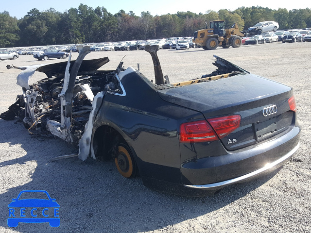 2014 AUDI A8 QUATTRO WAUAGAFD7EN006448 image 2