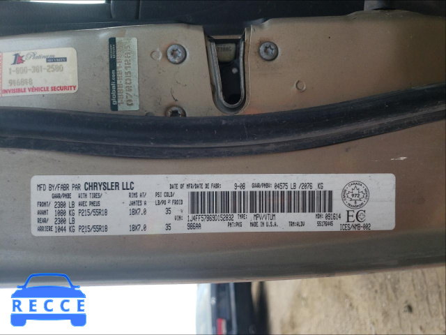 2009 JEEP COMPASS LI 1J4FF57B69D152832 image 9