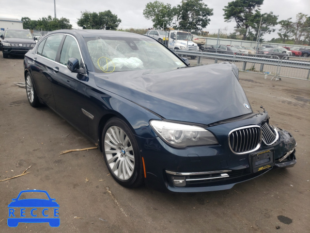 2013 BMW 740 LXI WBAYF4C56DDE23731 зображення 0