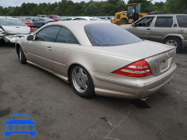 2001 MERCEDES-BENZ CL 600 WDBPJ78J61A016425 image 2