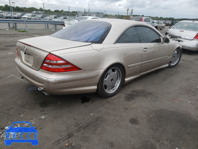 2001 MERCEDES-BENZ CL 600 WDBPJ78J61A016425 image 3