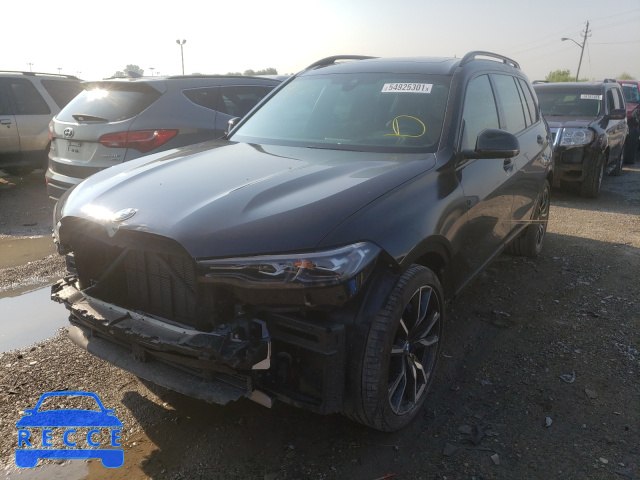 2020 BMW X7 XDRIVE4 5UXCW2C05L0E74597 image 1