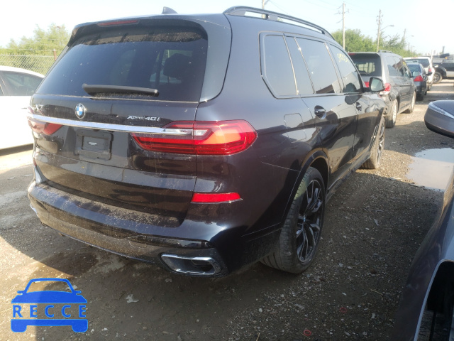 2020 BMW X7 XDRIVE4 5UXCW2C05L0E74597 image 3