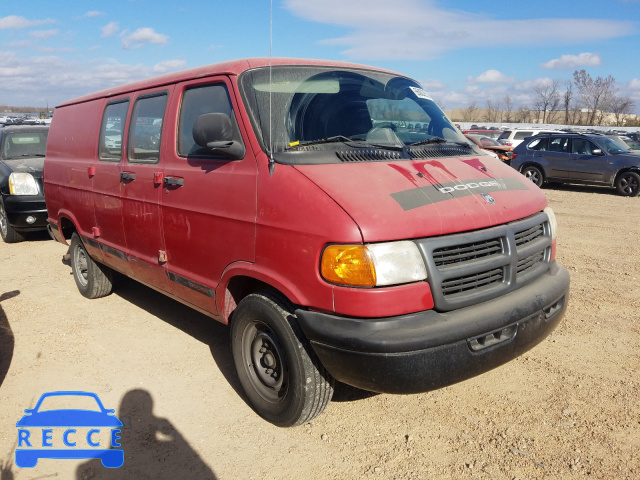 2002 DODGE RAM VAN B2 2B7JB21ZX2K117707 image 0