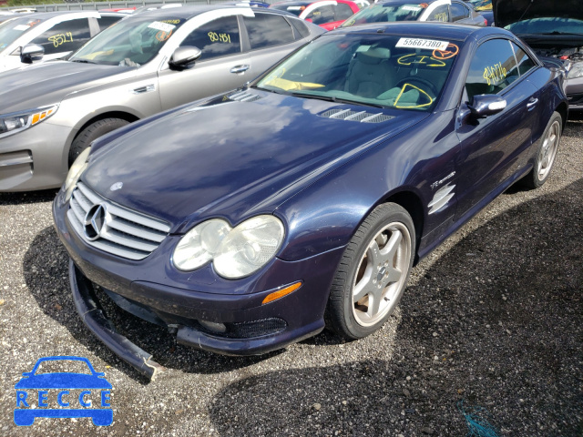 2004 MERCEDES-BENZ SL 55 AMG WDBSK74F54F064207 зображення 1