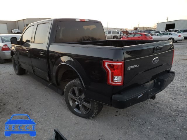 2015 FORD F150 4WD 1FTEW1EFXFKE37847 image 2