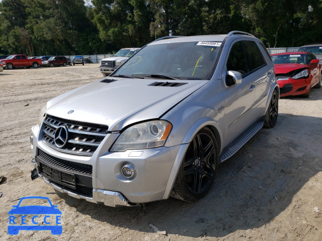 2010 MERCEDES-BENZ ML 63 AMG 4JGBB7HB6AA568603 зображення 1