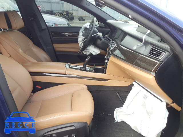 2015 BMW 750 XI WBAYB6C59FDS16385 зображення 4