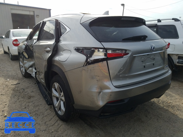 2017 LEXUS NX 300H JTJBJRBZ5H2066871 image 2