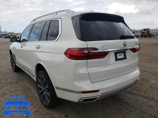 2020 BMW X7 XDRIVE4 5UXCW2C01L9A00898 image 2
