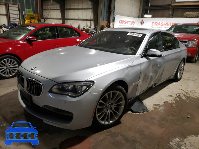 2015 BMW 740 LXI WBAYF4C52FGS99388 image 1