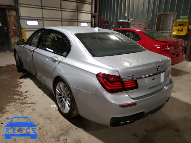 2015 BMW 740 LXI WBAYF4C52FGS99388 image 2