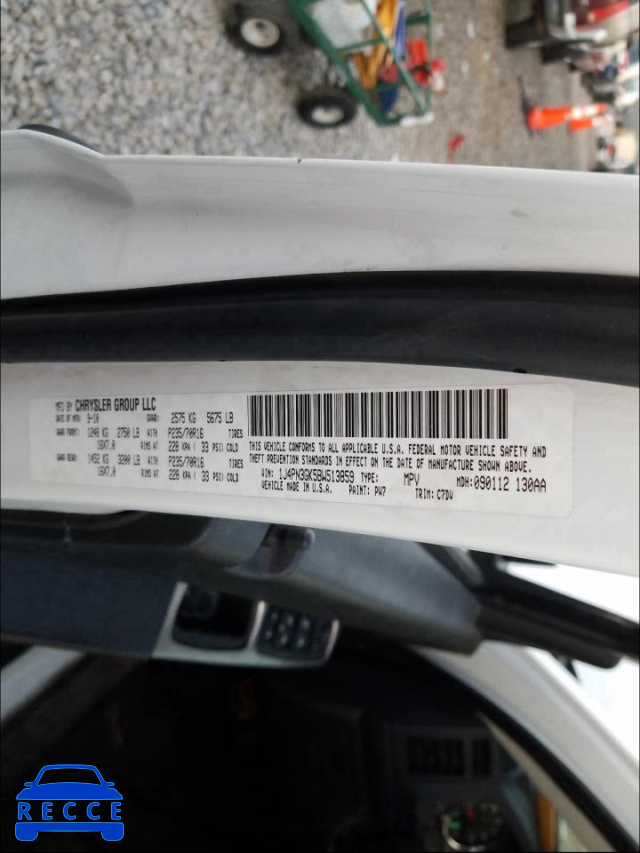 2011 JEEP LIBERTY RE 1J4PN3GK5BW513859 зображення 9
