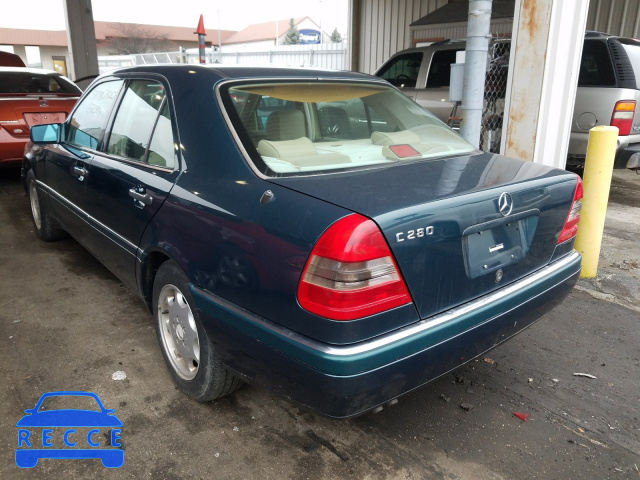 1997 MERCEDES-BENZ C CLASS WDBHA28EXTF369797 image 2