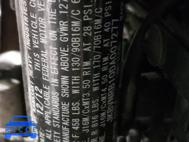2013 KAWASAKI VN1700 B JKBVNRB10DA007277 image 9