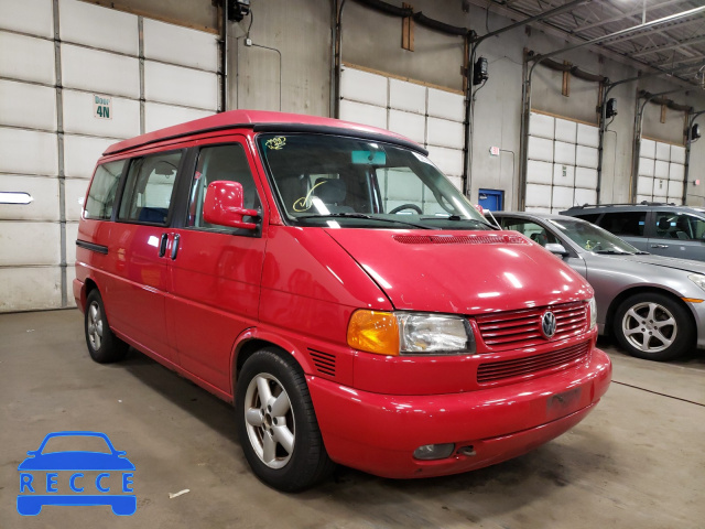 2001 VOLKSWAGEN EUROVAN MV WV2NB47071H135297 Bild 0