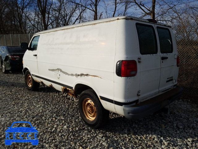 2001 DODGE RAM VAN B3 2B7KB31Z81K529827 зображення 2