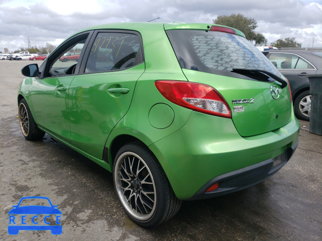 2012 MAZDA 2 JM1DE1KYXC0134790 зображення 2