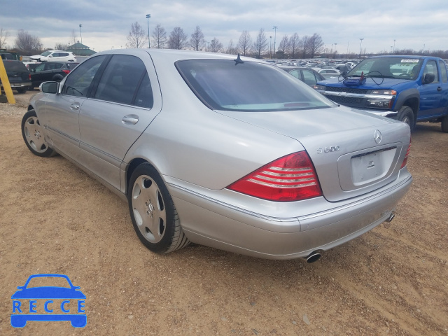 2005 MERCEDES-BENZ S 600 WDBNG76J85A437593 image 2