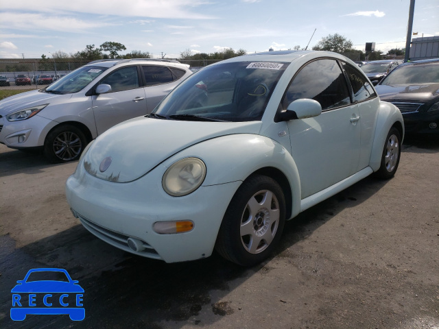 2002 VOLKSWAGEN BEETLE 3VWCB21C42M457502 image 1