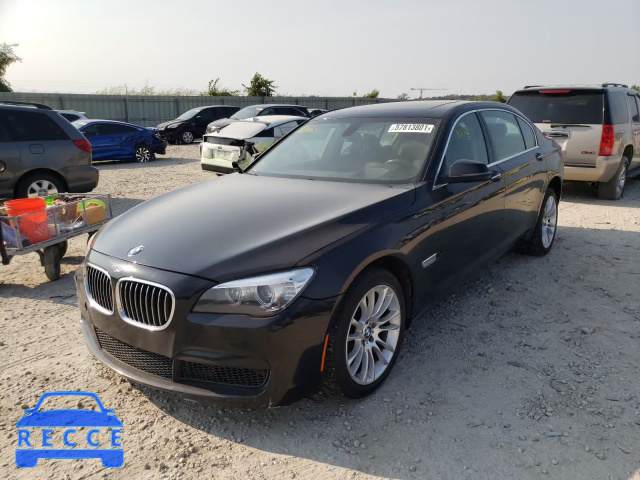 2013 BMW 740 LXI WBAYF4C57DD281533 image 1