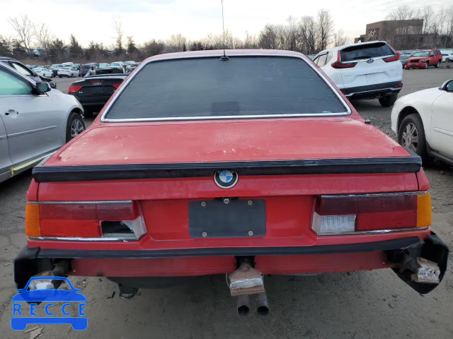 1986 BMW 635 CSI WBAEC7406G0607110 зображення 5