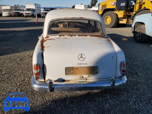 1961 MERCEDES-BENZ 190D 190DB10057227 Bild 5