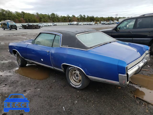 1972 CHEVROLET MONTECARLO 1H57H2B668285 image 1