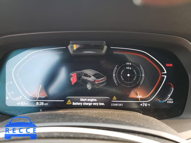 2022 BMW X6 XDRIVE4 5UXCY6C0XN9L61838 image 8