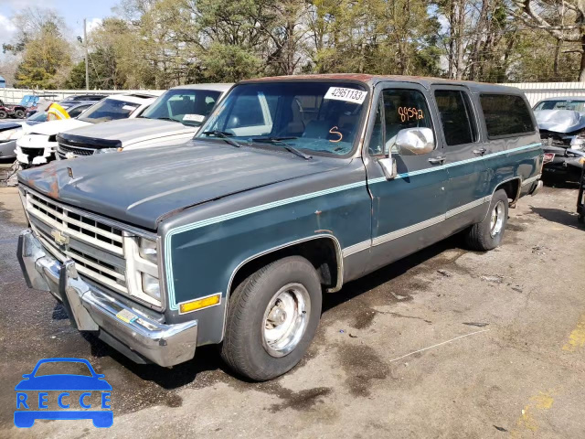 1987 CHEVROLET SUBURBAN R 1GNER16K7HF176294 зображення 0