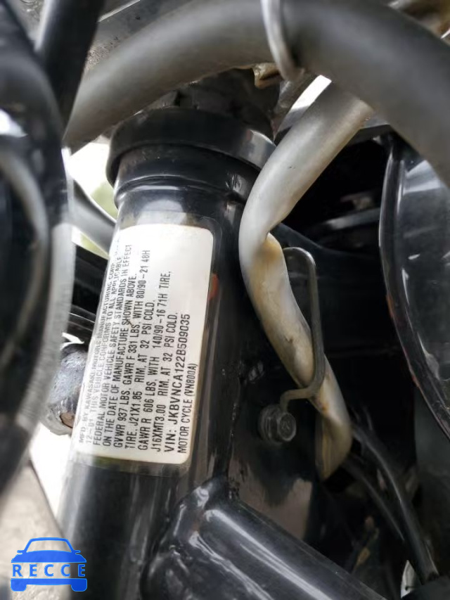 2002 KAWASAKI VN800 JKBVNCA122B509035 зображення 9