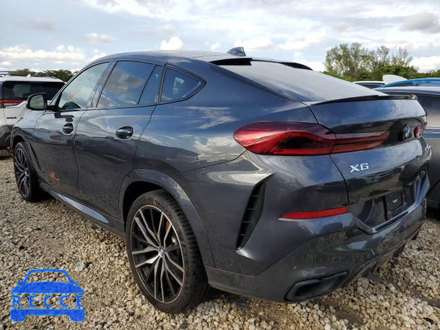2022 BMW X6 XDRIVE4 5UXCY6C07N9M12583 image 1