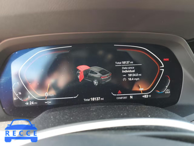 2022 BMW X6 XDRIVE4 5UXCY6C07N9M12583 image 8
