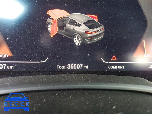 2021 BMW X6 XDRIVE4 5UXCY6C07M9H09130 image 8